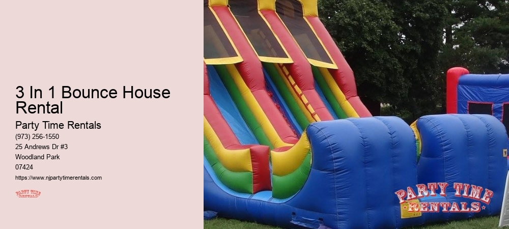 Bounce House Rentals Price