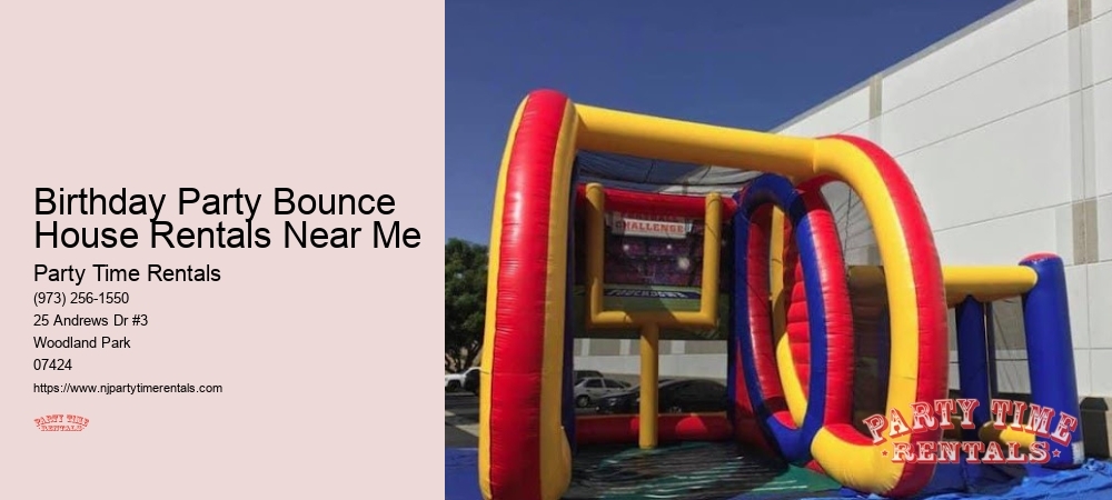 Party Time Rentals Near Me