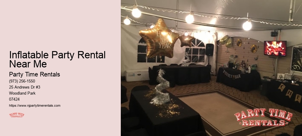 Inflatable Party Rental Near Me