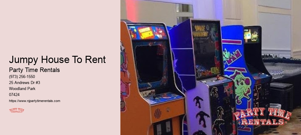 Party Rental Inflatable Obstacle Course