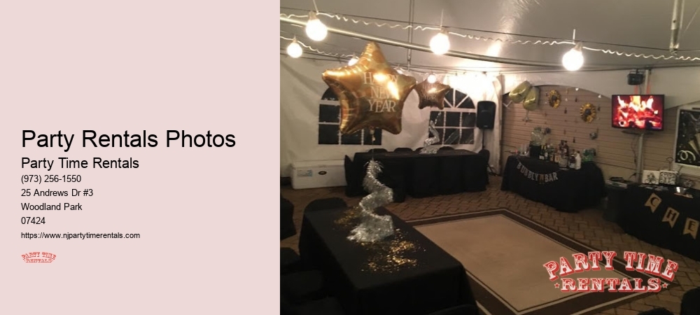 Party Rentals Photos