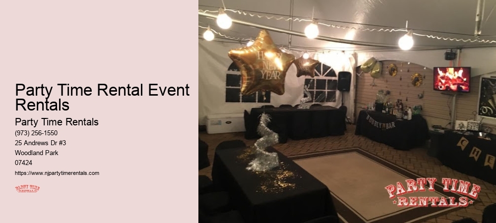 Party Time Rental Event Rentals