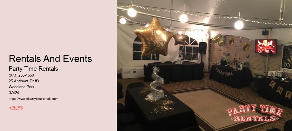 Rentals And Events